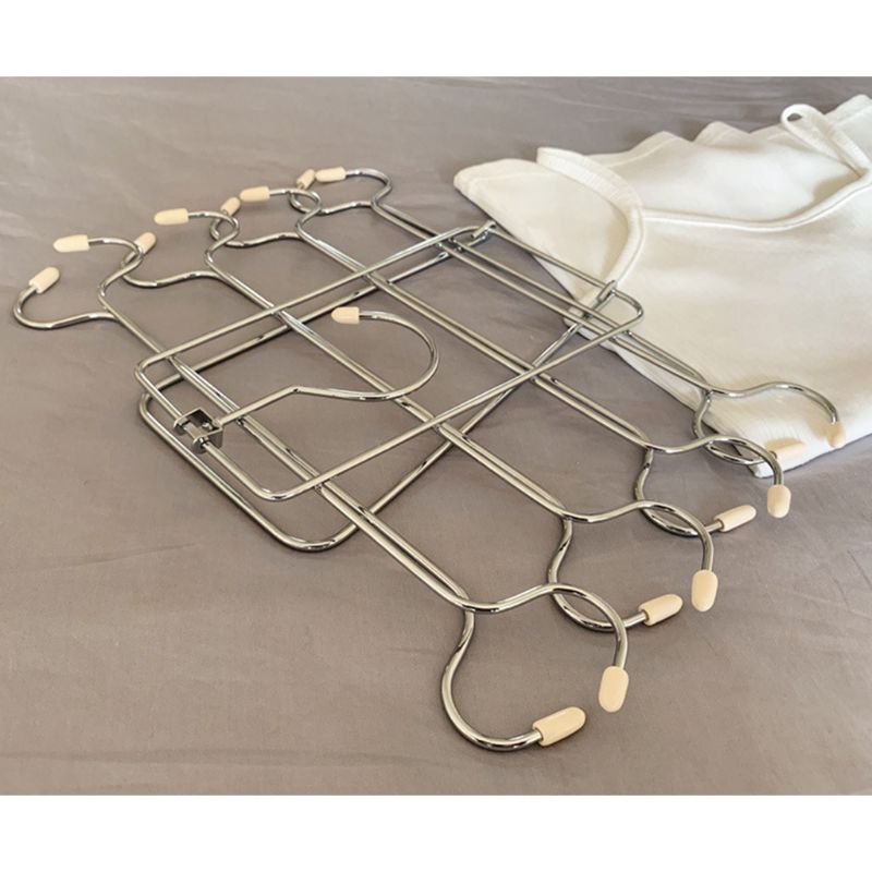 Foldable Stainless Steel Bra Hanger Rack by HitMyNeed
