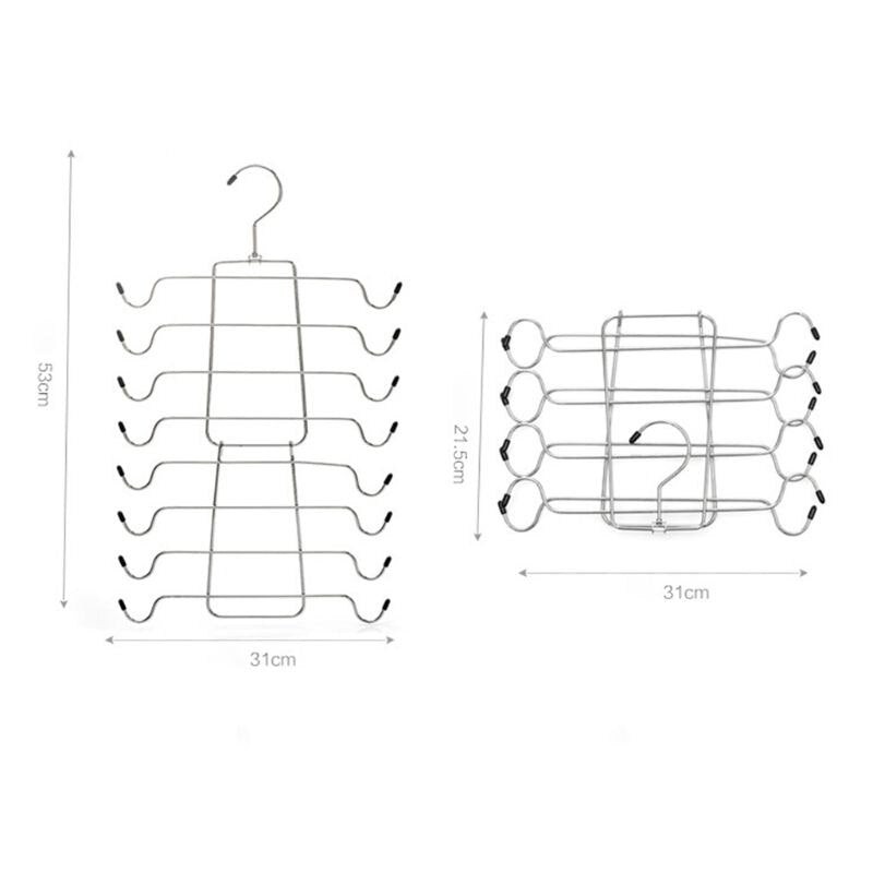 Foldable Stainless Steel Bra Hanger Rack by HitMyNeed