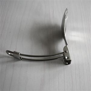 Foldable Stainless Steel Camping Spork by HitMyNeed