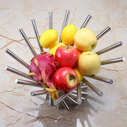 Foldable Stainless Steel Fruit Basket Bowl by HitMyNeed
