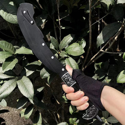 Foldable Stainless Steel Garden Sickle with Pouch by HitMyNeed