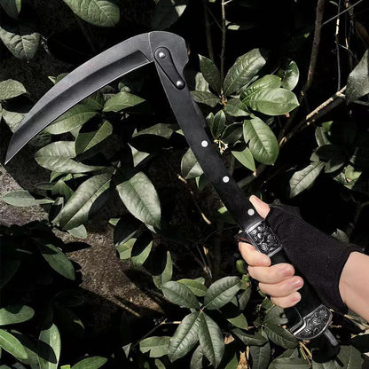 Foldable Stainless Steel Garden Sickle with Pouch by HitMyNeed