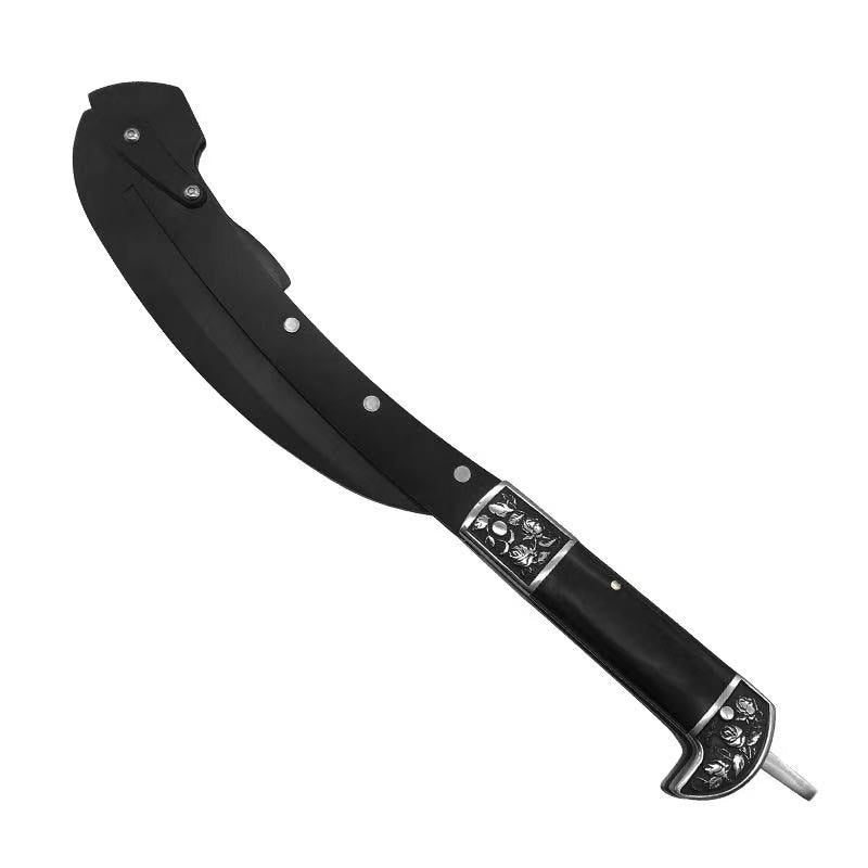 Foldable Stainless Steel Garden Sickle with Pouch by HitMyNeed