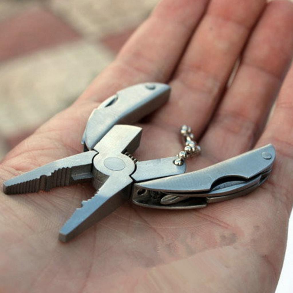Foldable Stainless Steel Pocket Pliers Tool by HitMyNeed
