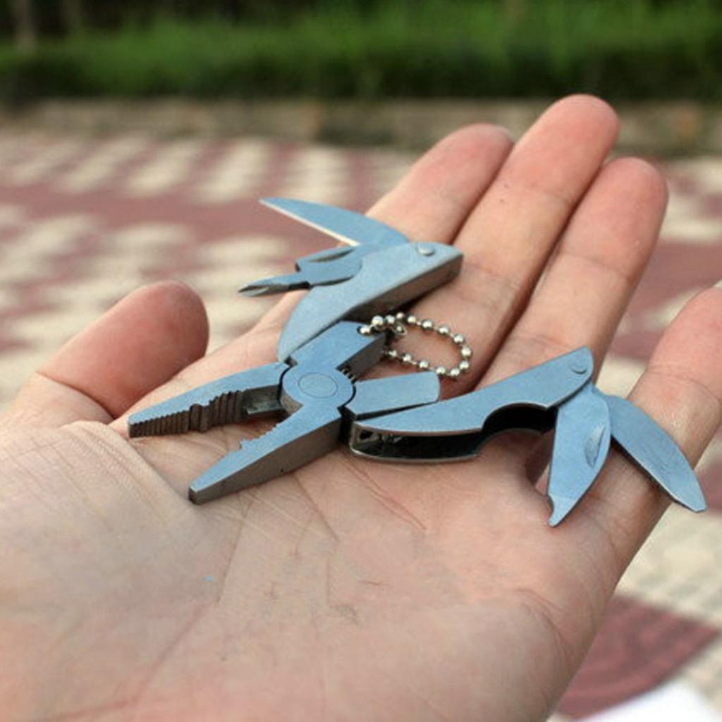 Foldable Stainless Steel Pocket Pliers Tool by HitMyNeed