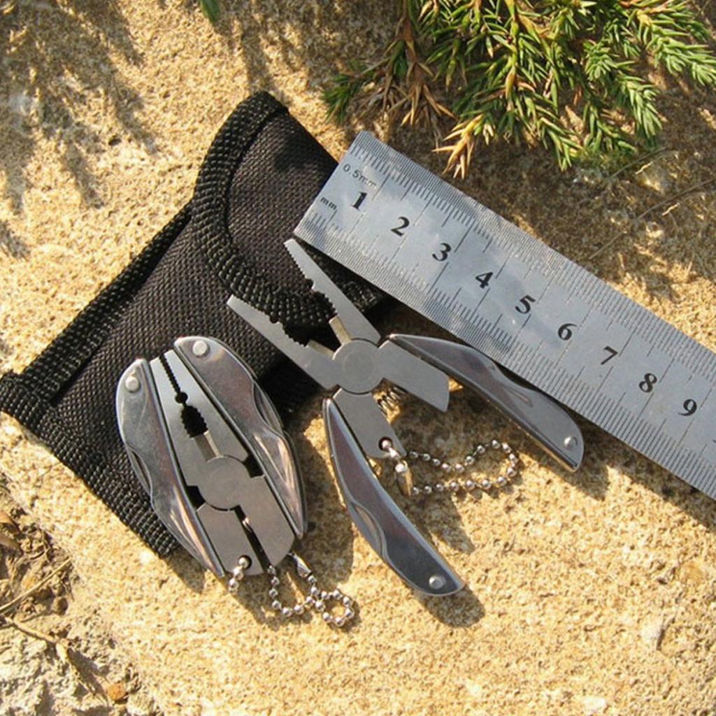 Foldable Stainless Steel Pocket Pliers Tool by HitMyNeed