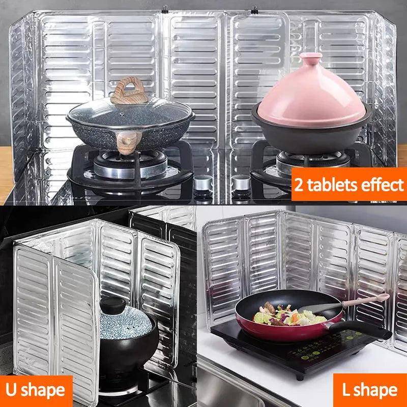 Foldable Stove Splash Guard for Frying and Cooking by HitMyNeed