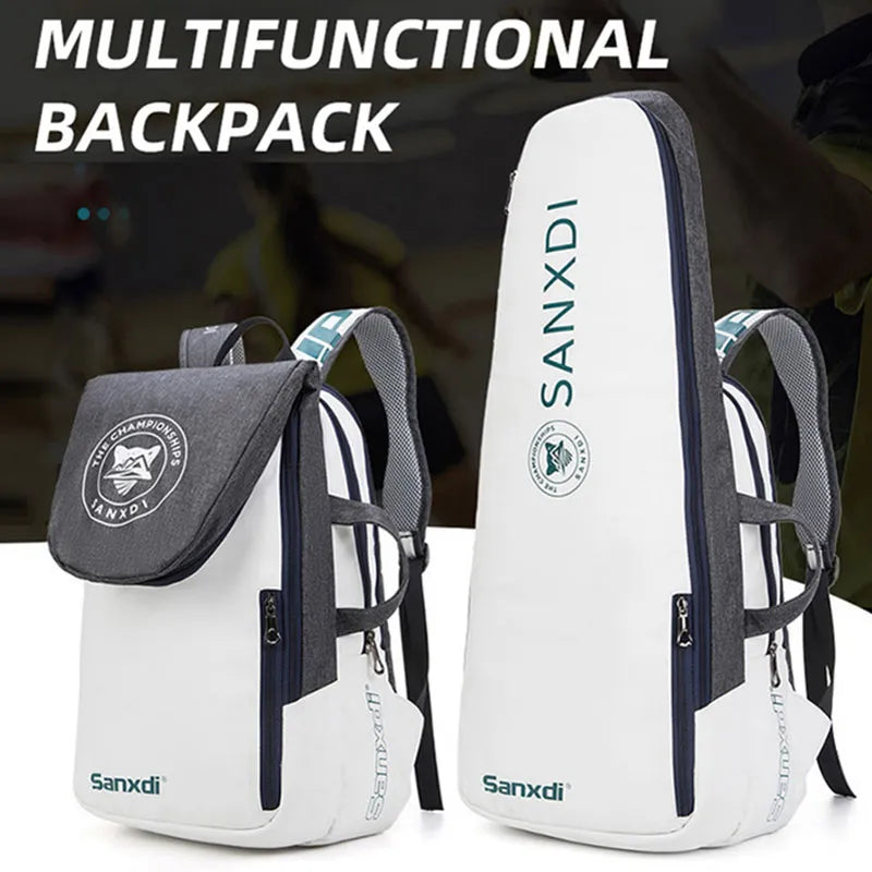Foldable Tennis & Racket Sports Backpack Bag by HitMyNeed