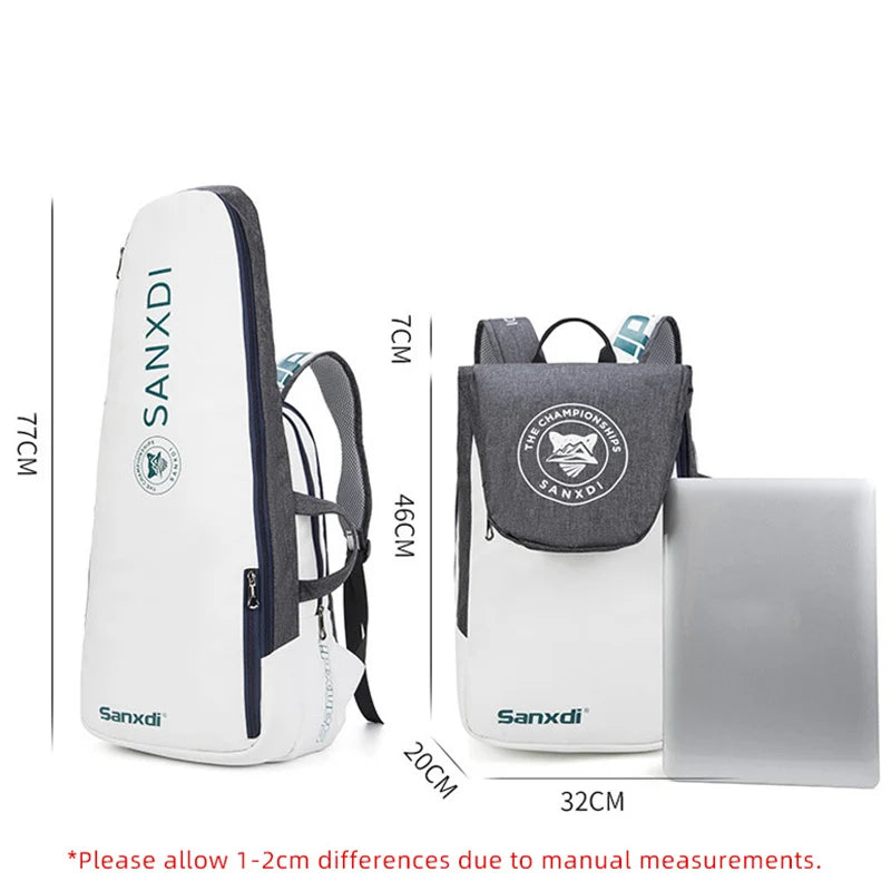 Foldable Tennis & Racket Sports Backpack Bag by HitMyNeed