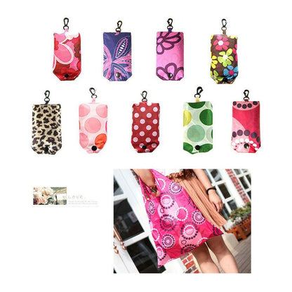 Foldable Tote Bag with Carabiner Clip by HitMyNeed