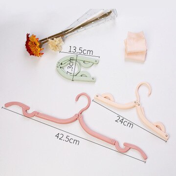 Foldable Travel Clothes Hangers (Set of 4) by HitMyNeed
