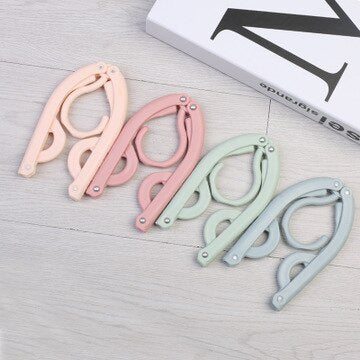 Foldable Travel Clothes Hangers (Set of 4) by HitMyNeed