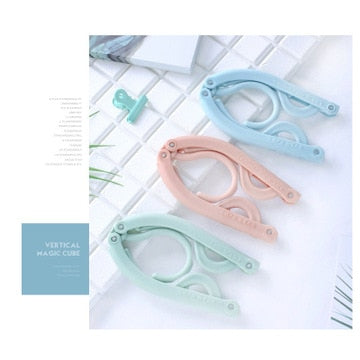 Foldable Travel Clothes Hangers (Set of 4) by HitMyNeed