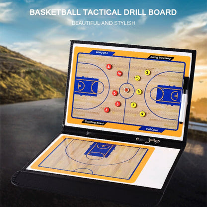 Foldable Two-Sided Magnetic Basketball Coaching Board by HitMyNeed