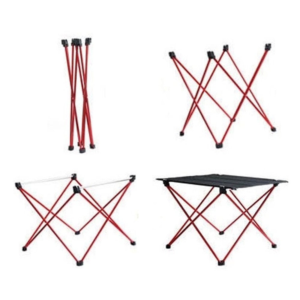 Foldable Ultralight Camping Table 56 x 43 x 37 cm by HitMyNeed