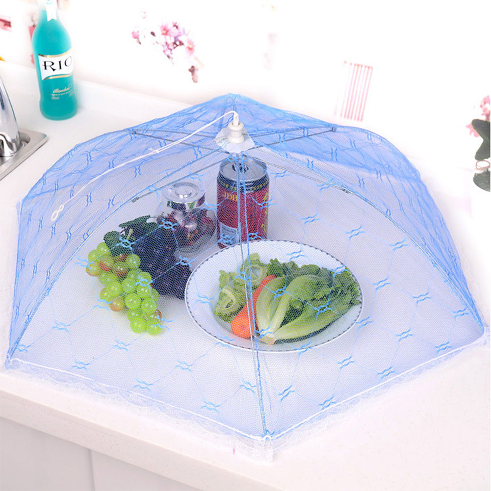 Foldable Umbrella Food Cover for Insect Protection by HitMyNeed