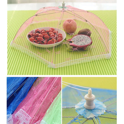 Foldable Umbrella Food Cover for Insect Protection by HitMyNeed