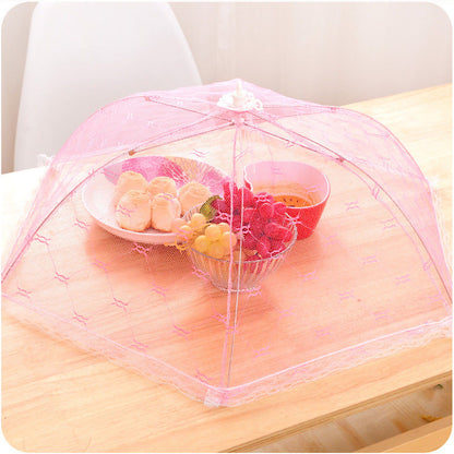 Foldable Umbrella Food Cover for Insect Protection by HitMyNeed