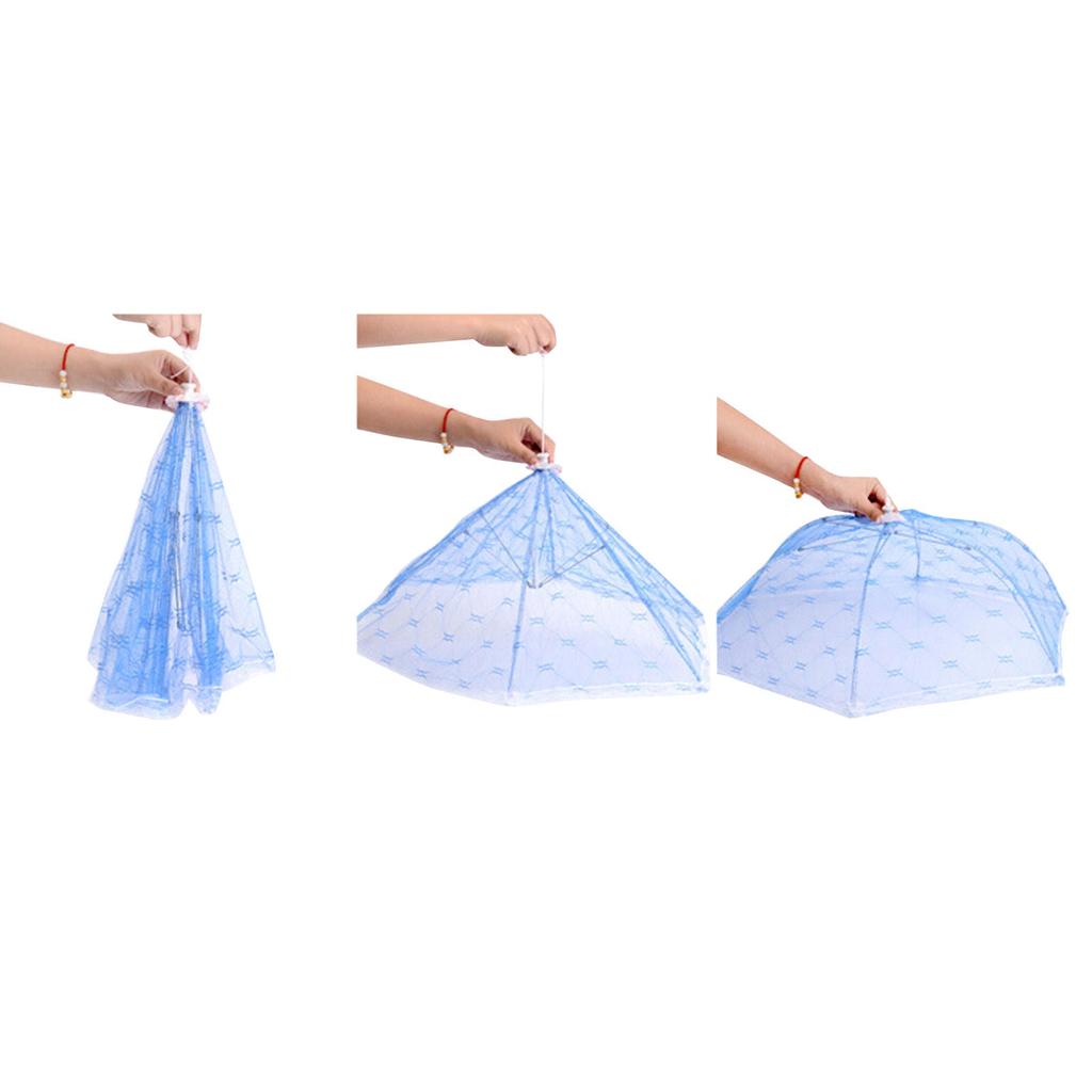 Foldable Umbrella Food Cover for Insect Protection by HitMyNeed