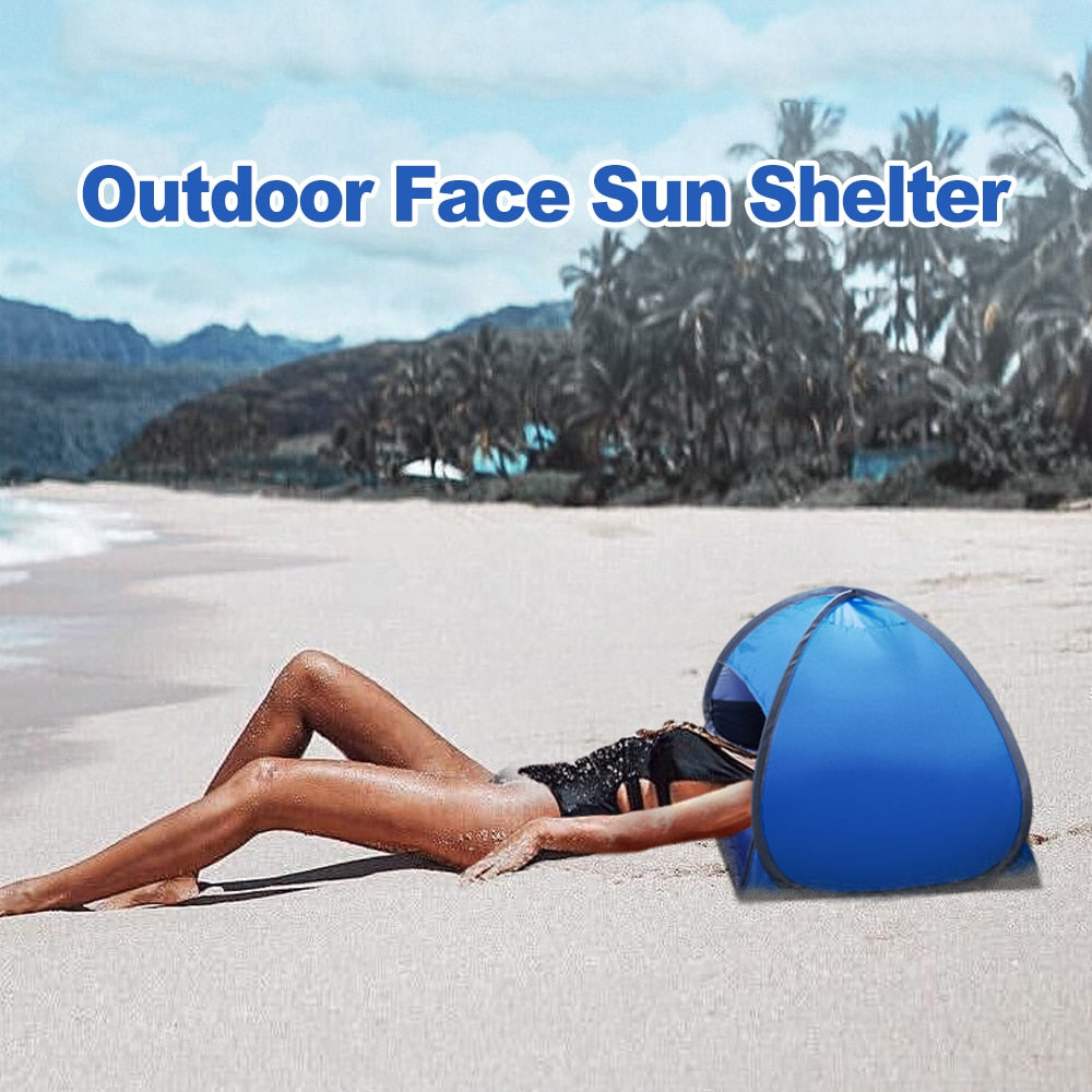 Foldable UV Protection Head Tent for Sunbathing by HitMyNeed