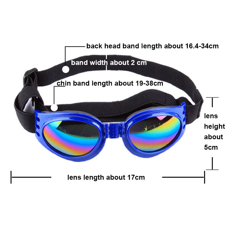 Foldable UV Protection Pet Goggles for Dogs & Cats by HitMyNeed