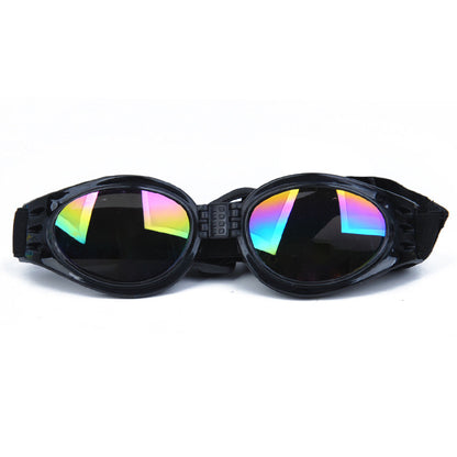 Foldable UV Protection Pet Goggles for Dogs & Cats black by HitMyNeed