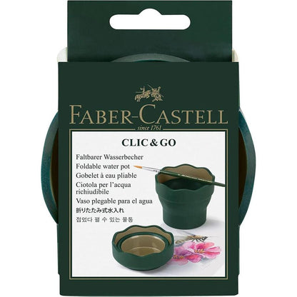 Foldable Water Cup for Painting dark-green by HitMyNeed