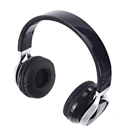 Foldable Wireless Bluetooth Headphones Black by HitMyNeed