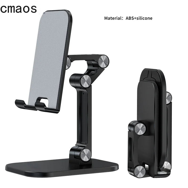 Folding 3-Section Adjustable Stand for Phones & Tablets by HitMyNeed