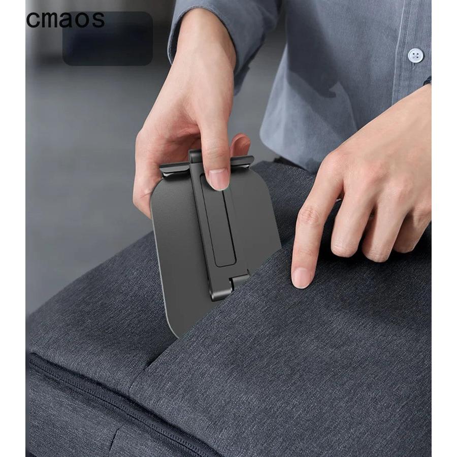 Folding 3-Section Adjustable Stand for Phones & Tablets by HitMyNeed