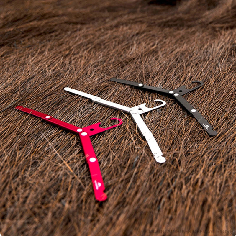 Folding Aluminum Travel Clothes Hanger Rack by HitMyNeed