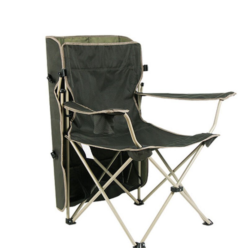 Folding Camping Chair with Adjustable Canopy by HitMyNeed