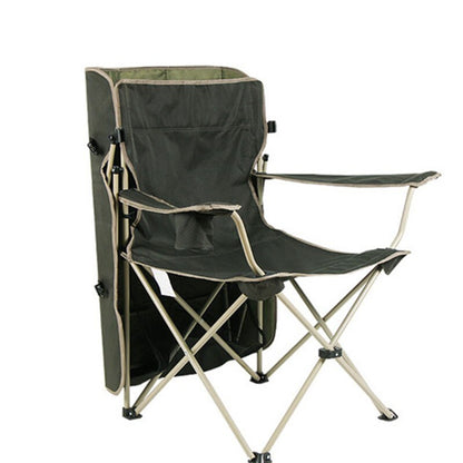 Folding Camping Chair with Adjustable Canopy by HitMyNeed