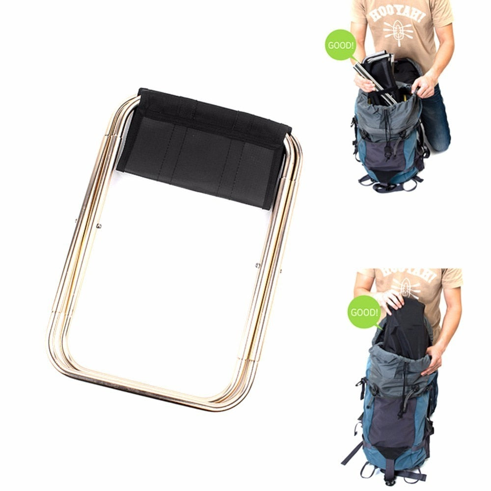 Folding Camping Chair with Carry Bag by HitMyNeed