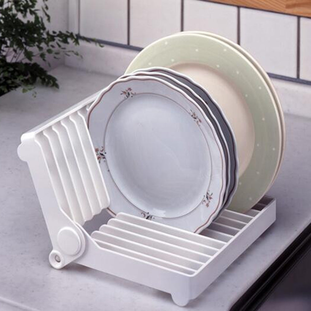 Folding Dish Rack Home Organizer by HitMyNeed