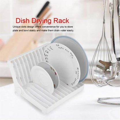 Folding Dish Rack Home Organizer by HitMyNeed