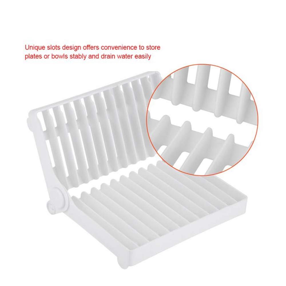 Folding Dish Rack Home Organizer by HitMyNeed