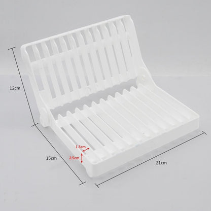 Folding Dish Rack Home Organizer by HitMyNeed