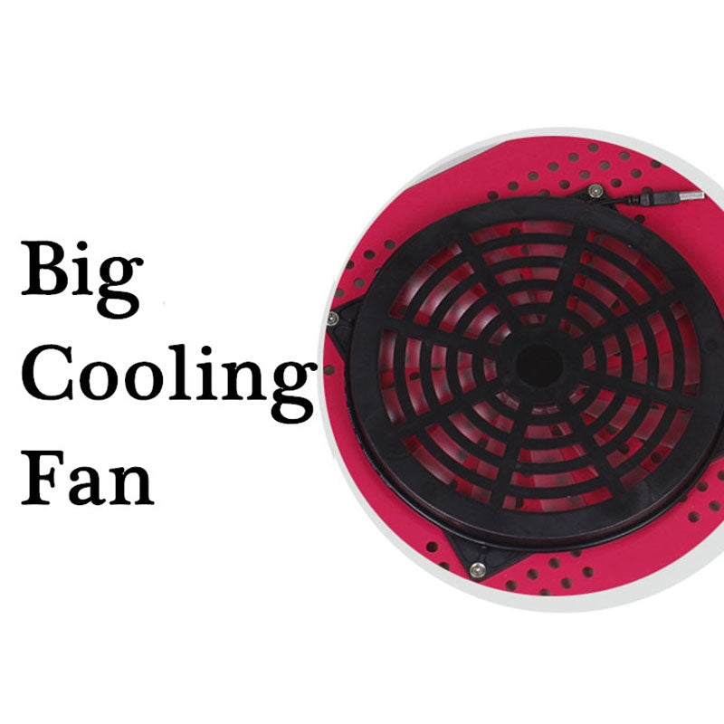 Folding Ergonomic Laptop Table with Cooling Fans by HitMyNeed