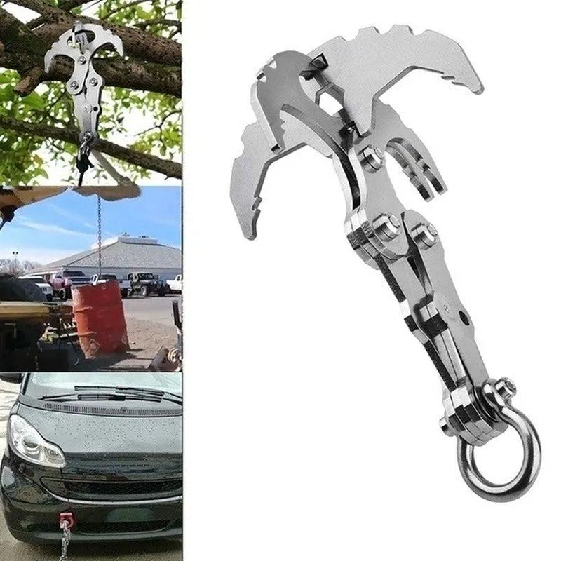 Folding Gravity Grab Hook for Climbing & Rescue by HitMyNeed