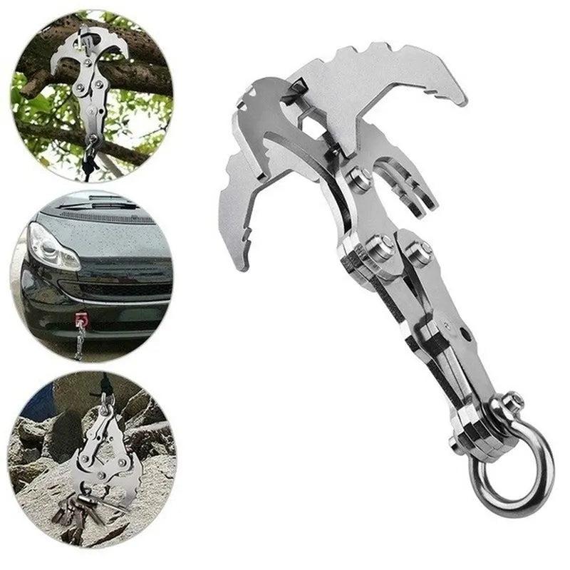Folding Gravity Grab Hook for Climbing & Rescue by HitMyNeed