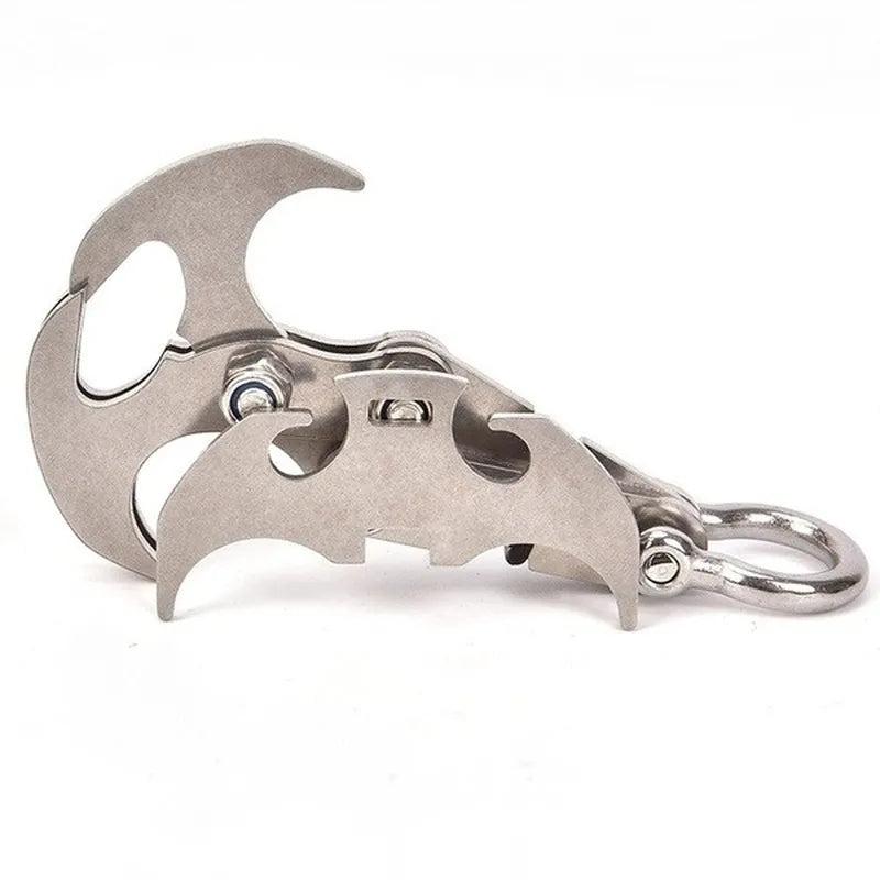 Folding Gravity Grab Hook for Climbing & Rescue by HitMyNeed