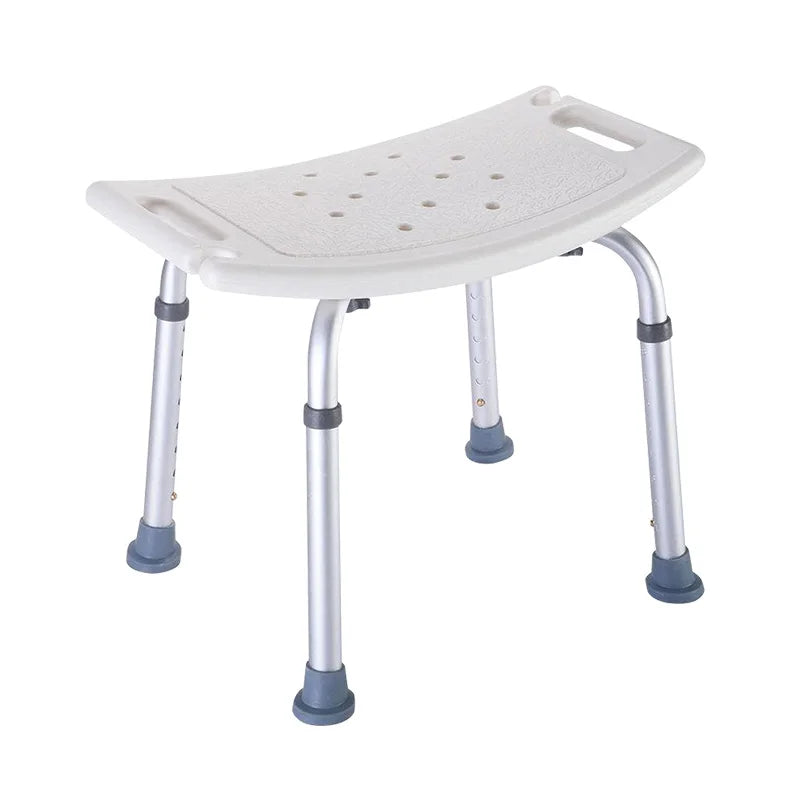Folding Height-Adjustable Bathroom and Shower Chair by HitMyNeed