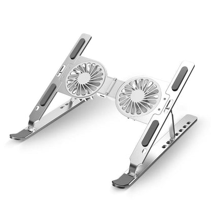 Folding Laptop & Tablet Stand with Cooling Fan by HitMyNeed