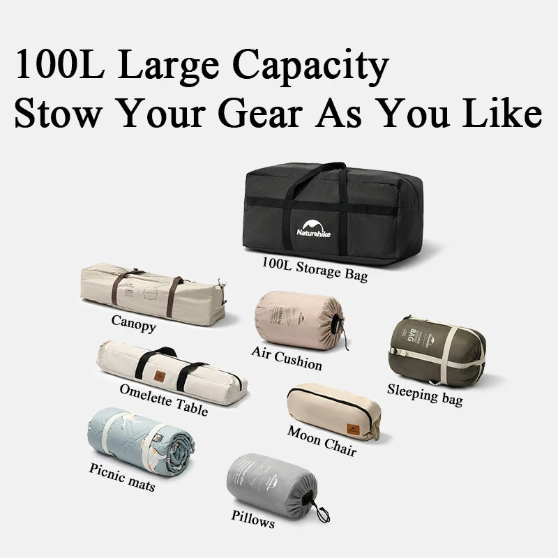 Folding Large Capacity Storage Bags 45L & 100L by HitMyNeed