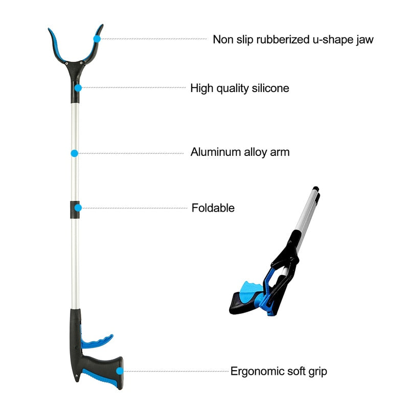 Folding Litter Picker Grabber Reacher Tool by HitMyNeed