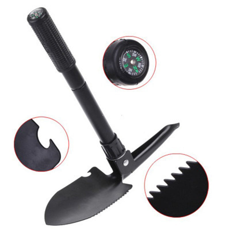 Folding Multi-Function Camping & Survival Shovel by HitMyNeed
