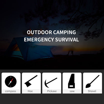Folding Multi-Function Camping & Survival Shovel by HitMyNeed