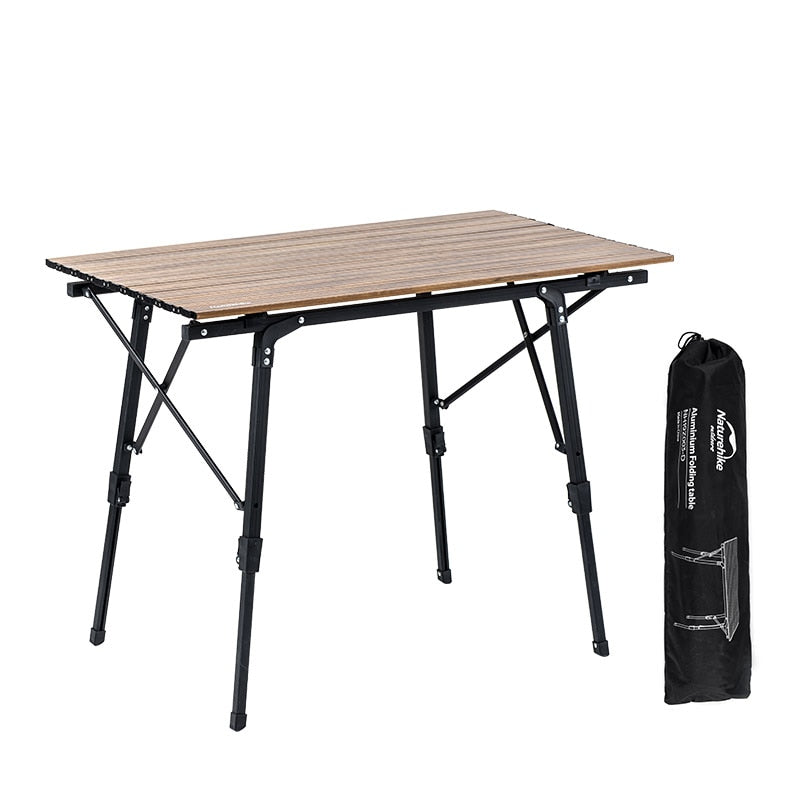 Folding Portable Camping Table with Adjustable Legs by HitMyNeed