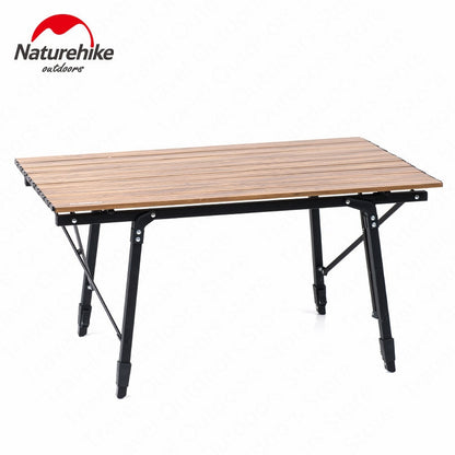 Folding Portable Camping Table with Adjustable Legs by HitMyNeed